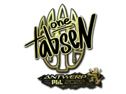 Sticker | tabseN (Gold) | Antwerp 2022 image