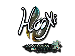 Sticker | HooXi (Glitter) | Antwerp 2022 image