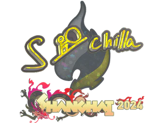 Sticker | s-chilla (Glitter) | Shanghai 2024 image