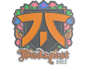 Sticker | fnatic (Embroidered) | Budapest 2025 image