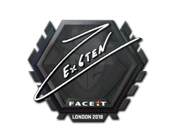 Sticker | Ex6TenZ | London 2018 image