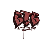 Sealed Graffiti | GTG (Blood Red) image