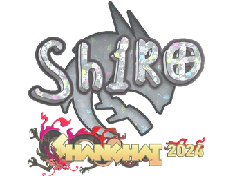 Sticker | sh1ro (Glitter) | Shanghai 2024 image