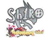 Sticker | sh1ro (Glitter) | Shanghai 2024 image