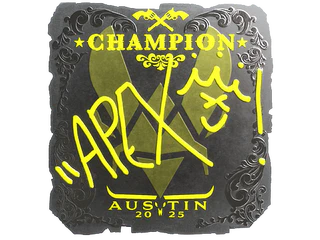 Sticker | apEX (Foil, Champion) | Austin 2025