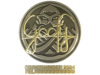 Sticker | Goofy (Gold) | Copenhagen 2024