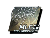 Sticker | GeT_RiGhT (Foil) | MLG Columbus 2016 image