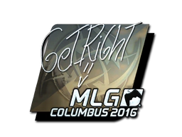 Sticker | GeT_RiGhT (Foil) | MLG Columbus 2016 image