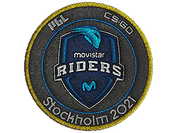 Patch | Movistar Riders | Stockholm 2021 image
