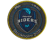 Patch | Movistar Riders | Stockholm 2021 image