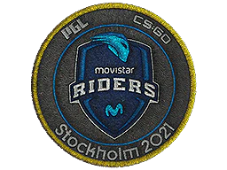 Patch | Movistar Riders | Stockholm 2021
