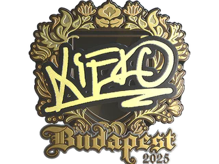 Sticker | xiELO (Gold) | Budapest 2025
