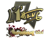 Sticker | L1haNg (Gold) | Shanghai 2024 image