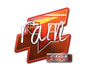 Sticker | rain (Foil) | Atlanta 2017 image