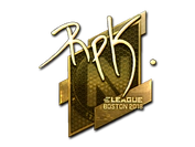 Sticker | RpK (Gold) | Boston 2018 image