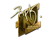 Sticker | RpK (Gold) | Boston 2018 image