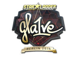 Sticker | gla1ve (Gold) | Berlin 2019 image