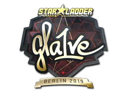 Sticker | gla1ve (Gold) | Berlin 2019 image