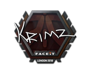 Sticker | KRIMZ | London 2018 image