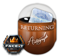 London 2018 Returning Challengers Autograph Capsule image