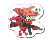 Sticker | Red Shark Shooter image