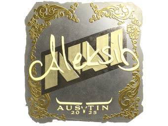 Sticker | Aleksib (Gold) | Austin 2025 image