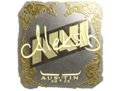 Sticker | Aleksib (Gold) | Austin 2025 image