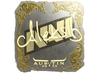 Sticker | Aleksib (Gold) | Austin 2025