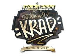 Sticker | Krad (Gold) | Berlin 2019 image
