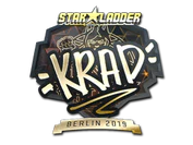 Sticker | Krad (Gold) | Berlin 2019 image