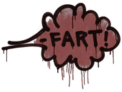 Sealed Graffiti | Fart (Brick Red) image