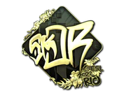 Sticker | sk0R (Gold) | Rio 2022 image