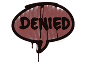 Sealed Graffiti | Denied (Brick Red) image