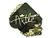 Sticker | Ax1Le (Gold) | Rio 2022 image