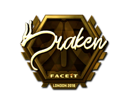 Sticker | draken (Gold) | London 2018 image
