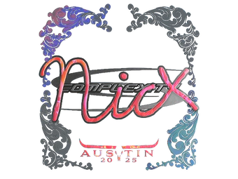 Sticker | nicx (Holo) | Austin 2025 image