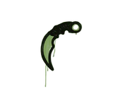 Sealed Graffiti | Karambit (Battle Green) image