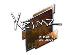 Sticker | KRIMZ (Foil) | Boston 2018 image
