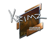 Sticker | KRIMZ (Foil) | Boston 2018 image
