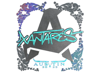 Sticker | XANTARES (Holo) | Austin 2025 image