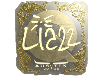 Sticker | Liazz (Gold) | Austin 2025 image