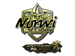 Sticker | Norwi (Gold) | Antwerp 2022 image
