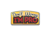 Sticker | Don't Worry, I'm Pro image