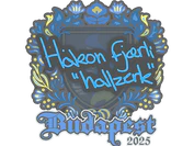 Sticker | hallzerk | Budapest 2025 image