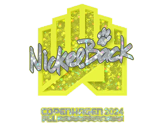 Sticker | NickelBack (Glitter) | Copenhagen 2024 image