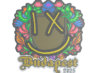 Sticker | lux (Embroidered) | Budapest 2025