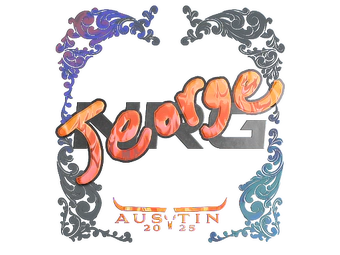 Sticker | jeorge (Holo) | Austin 2025 image