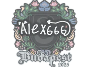 Sticker | alex666 | Budapest 2025 image