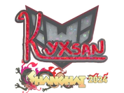 Sticker | kyxsan (Glitter) | Shanghai 2024 image