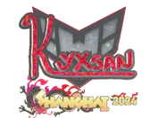 Sticker | kyxsan (Glitter) | Shanghai 2024 image
